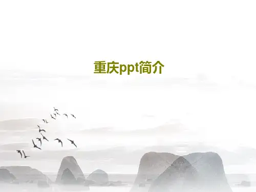 重庆ppt简介44页PPT