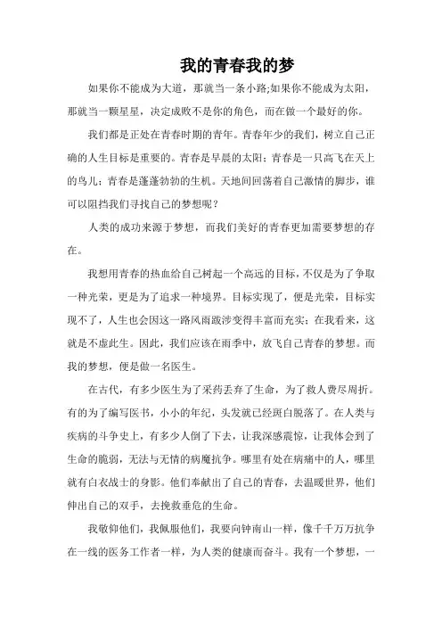 我的青春我的梦(4)