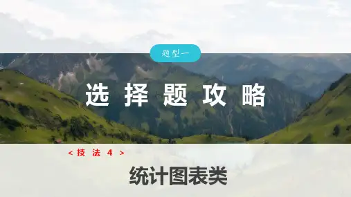高考地理答题技巧专练课件：统计图表类