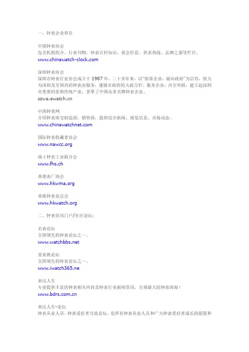 世界手表网站