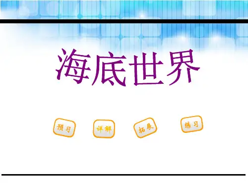 海底世界_ppt课件完美版