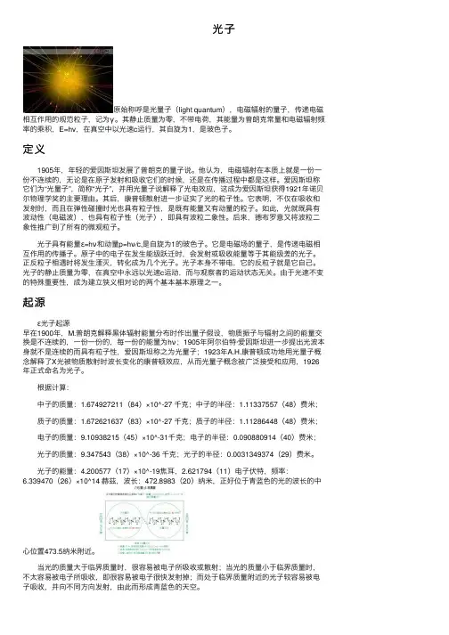 光子——精选推荐