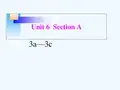 英语人教版八年级下册Unit6 sectionA 3a-3b