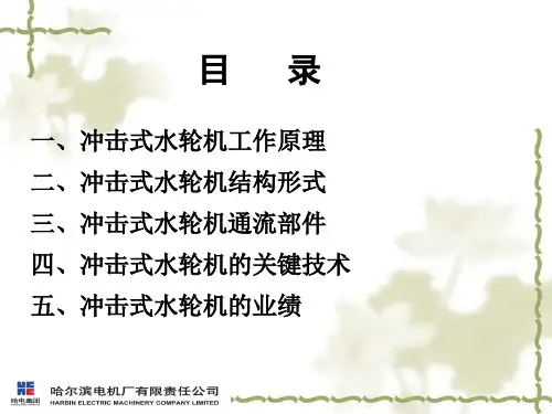 冲击式水轮机演示
