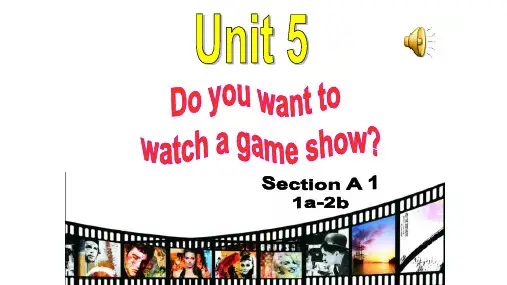 初中英语人教版八年级上册Unit 5 Section A 1 1a-2b(共14张PPT)