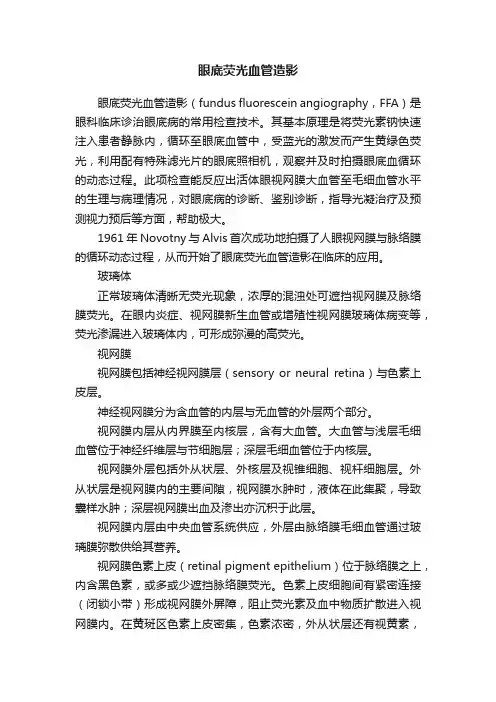 眼底荧光血管造影