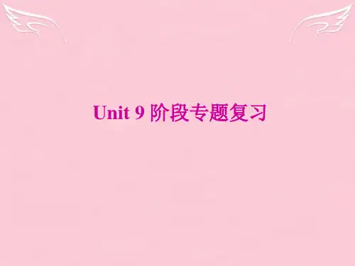 八年级英语下册 Unit 9 Have you ever been to a museum专题复习课件 (新版)人教新目标版