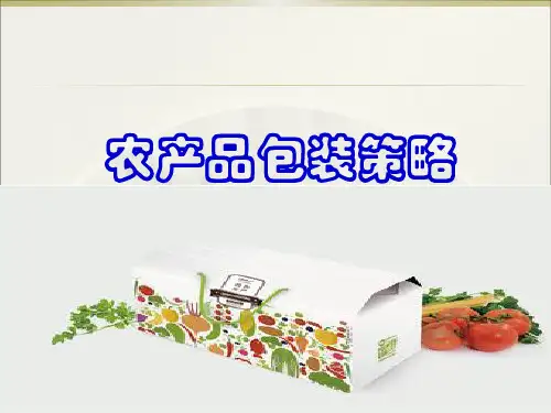 第五讲市场营销包装策略