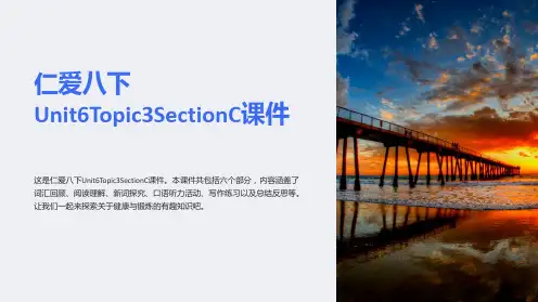 仁爱八下Unit6Topic3SectionC课件