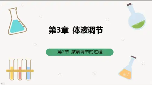 2022版新教材生物人教版选择性必修第一册课件：第3章+第2节+激素调节的过程