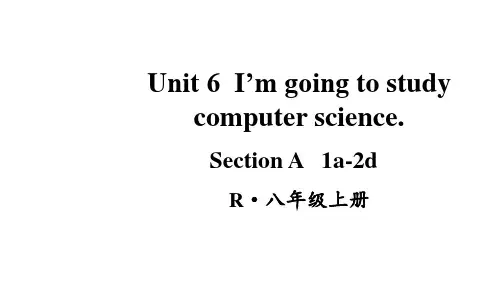 人教新目标版八上英语Unit 6 第1课时(Section A 1a-2d)教学课件