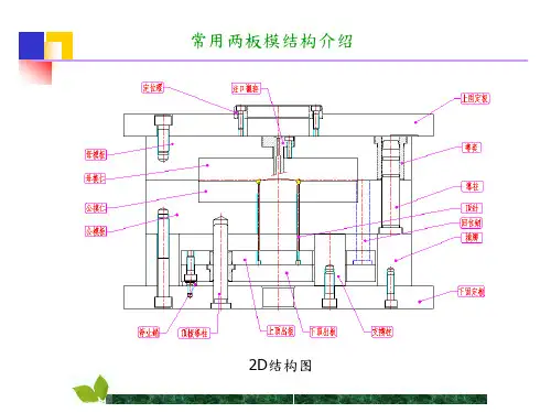 常用二板模结构介绍.