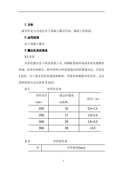 桥涵工程模板工序作业指导书