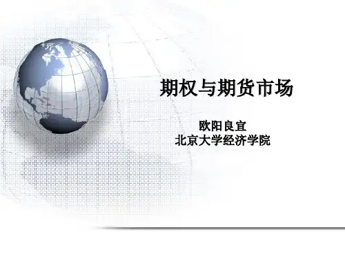 北京大学经济学院--期货与期权市场课件(欧阳良宜)