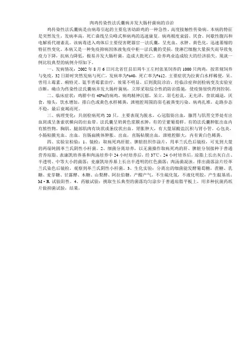 肉鸡传染性法氏囊病1