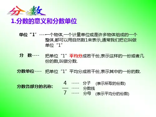 六下数学毕业总复习小数分数百分数和比课件