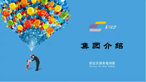 深圳市彩生活服务集团有限公司介绍 ppt课件