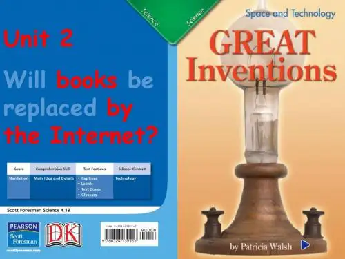 2019年外研版英语九年级上册Module9 Unit 2 Will books be replaced by the Internet优质课课件(1)
