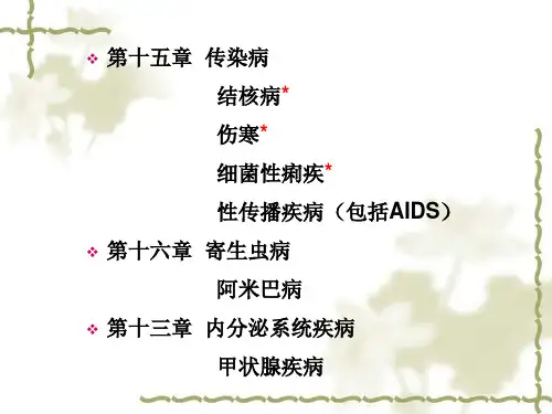 病理学课件：结核病