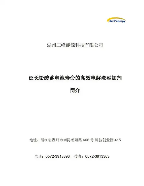 铅酸蓄电池高效添加剂-v3