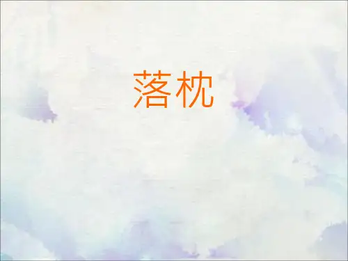 落枕培训课件