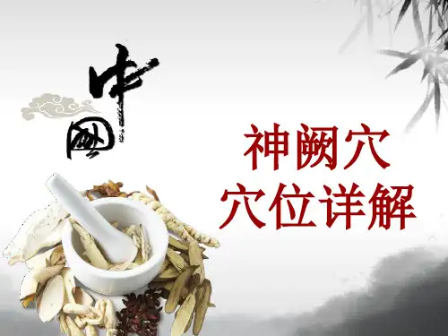 中医穴位详解：神阙穴