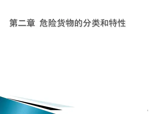 危险品运输精品PPT课件