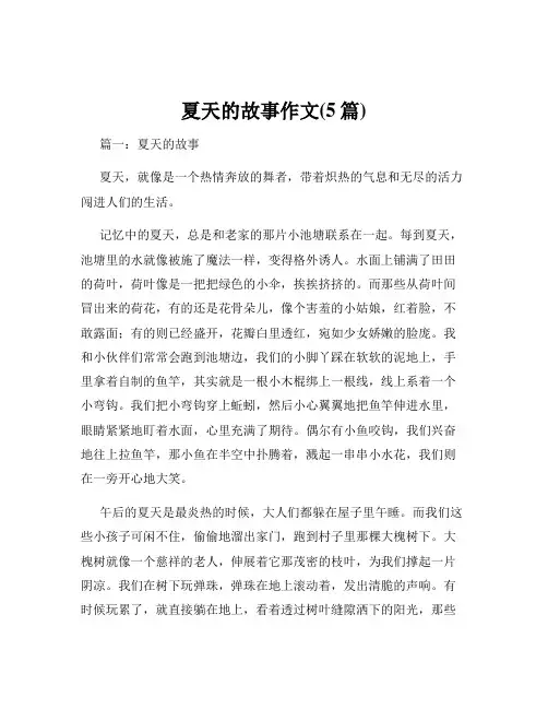 夏天的故事作文(5篇)
