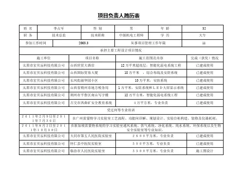 李占军简历
