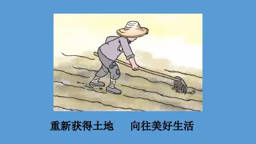 部编版六年级语文上册20三黑和土地课件(共21张PPT)