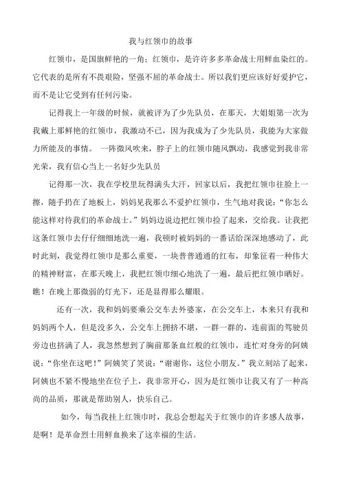 我与红领巾的故事 2