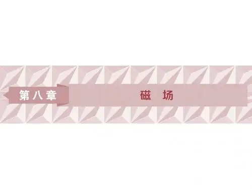 2019届高考物理(人教浙江版)一轮复习课件：第8章 磁场 1 第一节