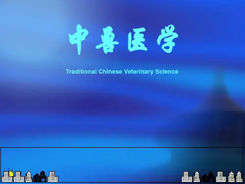 中兽医学课件：中兽医学(阴阳)