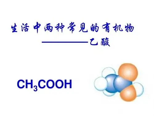 高一化学乙酸课件