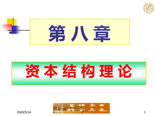《公司金融》第8章