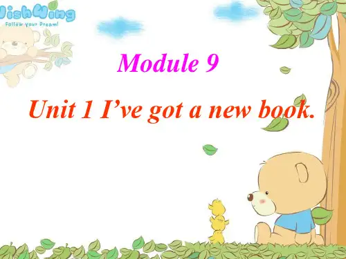 三年级英语下册课件-Module 9 Unit 1 I've got a new book215-外研版（三起）