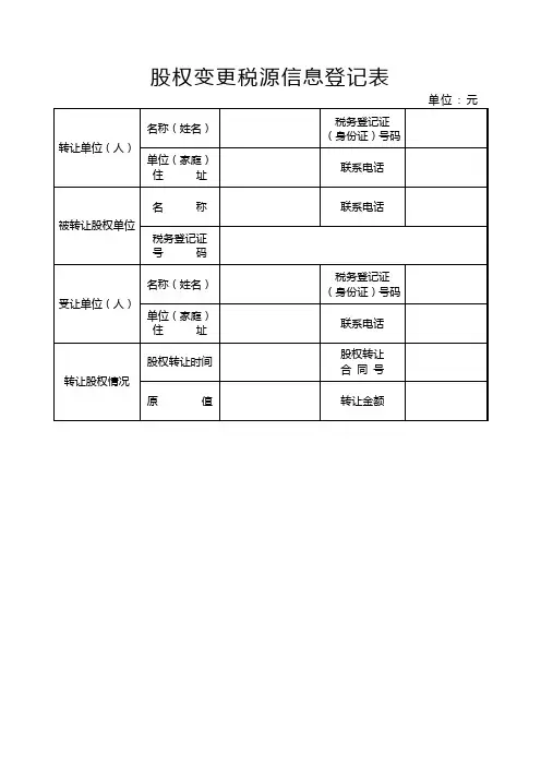 (完整版)股权变更税源信息登记表