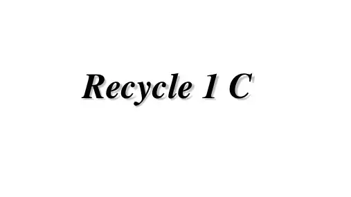 PEP五年级英语下册Recycle 1 课件2