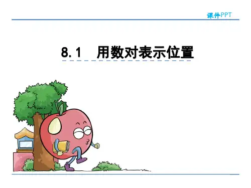 用数对确定位置苏教版数学四年级下册PPT课件