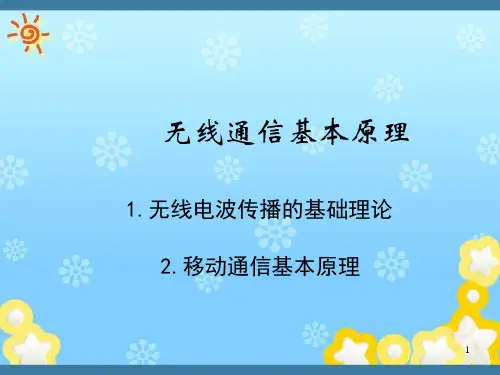 无线通信基本原理PPT课件