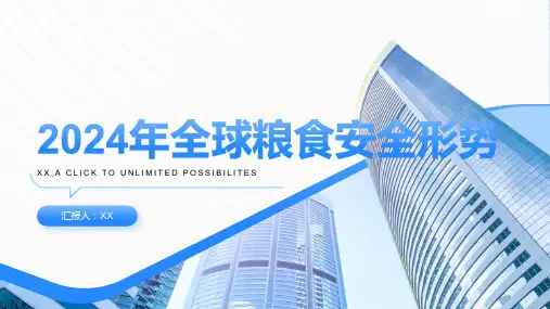 2024年全球粮食安全形势