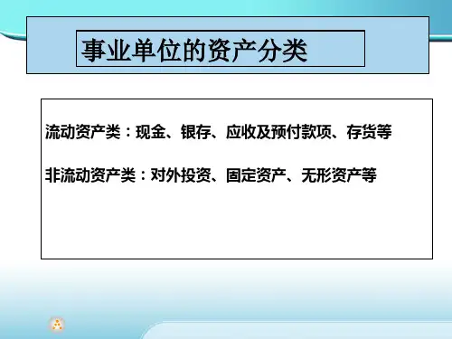 事业单位资产(1)