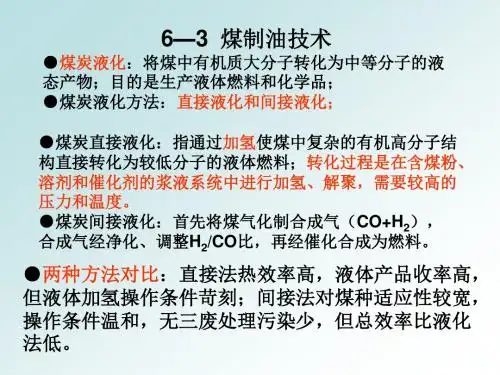 7化学工艺学课件第六章2