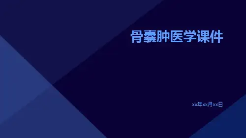 骨囊肿医学课件