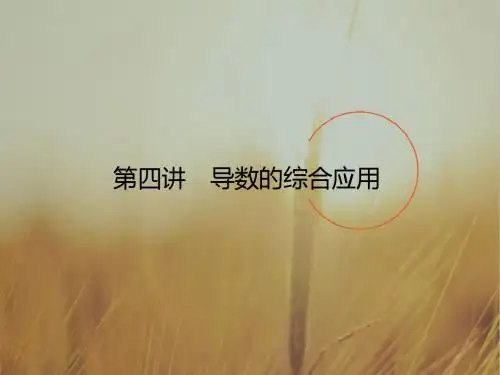2018高考数学理二轮专题复习课件 专题二 函数与导数2.