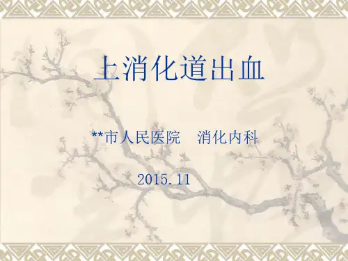 上消化道出血PPT (3)精选全文