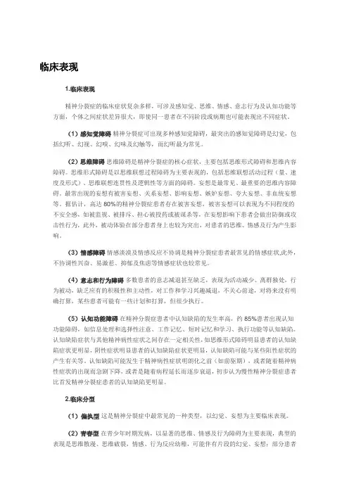 精神分裂症