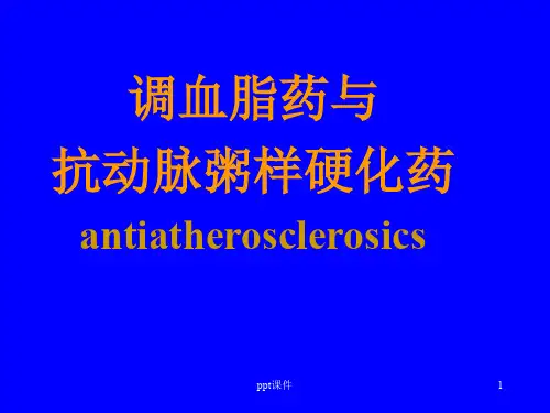 抗动脉粥样硬化药物  ppt课件
