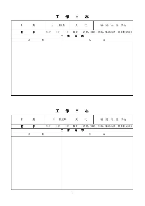 工作日志 - 副本