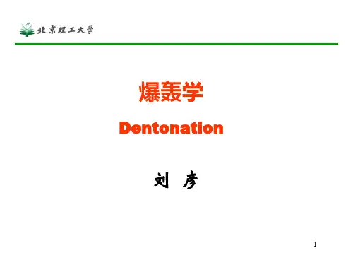 爆轰学 第1章_绪论